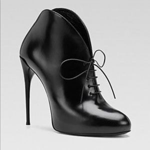 Gucci “KIM” booties size 36 1/2 Black Leather